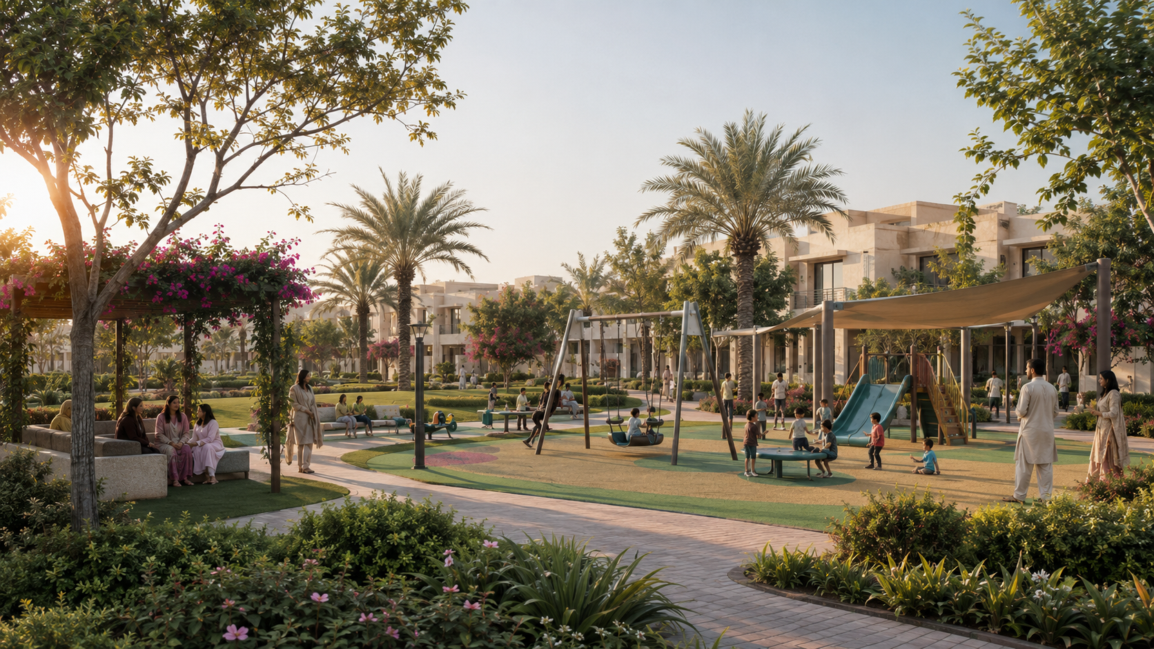 Landscaped Parks & Lawns