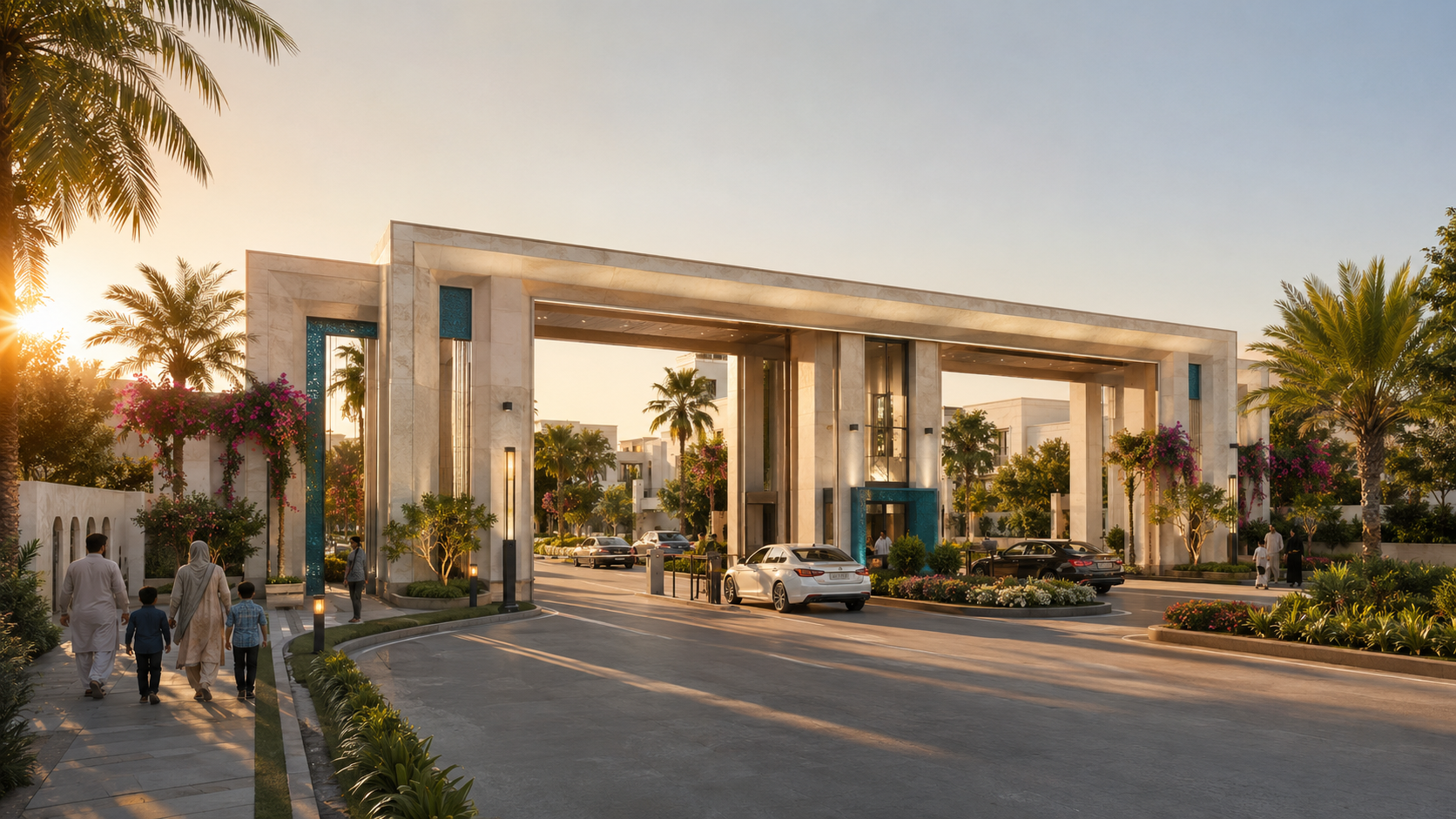 Khurasan Garden Signature Entrance